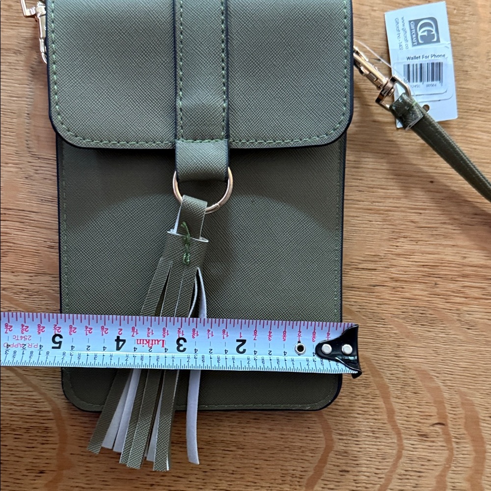 Apt. 9 Olive Crossbody Bag with Tassel Charm